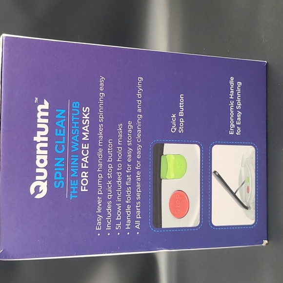 BN Quantum spin clean mini washtub for face masks - Picture 4 of 4